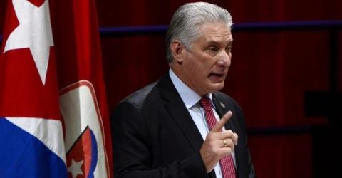 Cuba president denounces unrest as a ‘lie’, calls protest images ‘false’