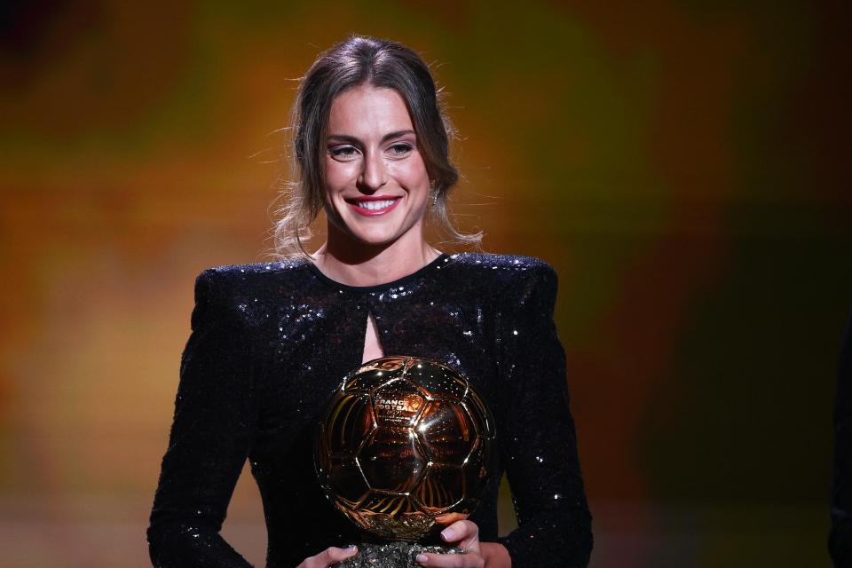 Spain’s Alexia Putellas wins women’s Ballon d’Or