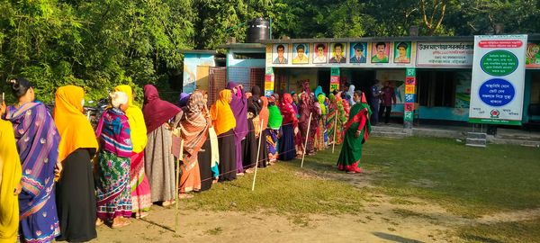 Voting begins in 13 Unions of Gaibandha Sadar Upazila