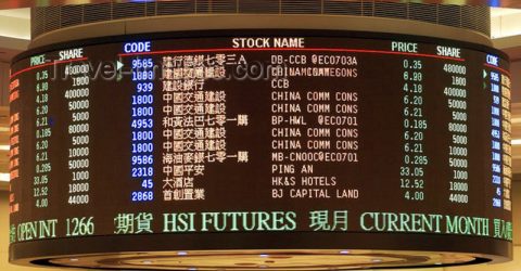 Hong Kong shares open well down