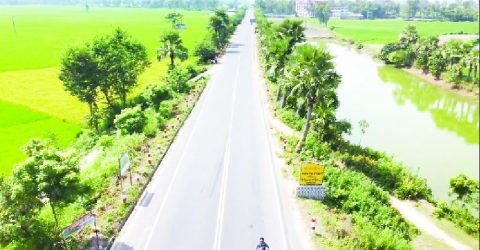 73 km Naogaon – Rajshahi road changes the socio-economic picture of Barind region