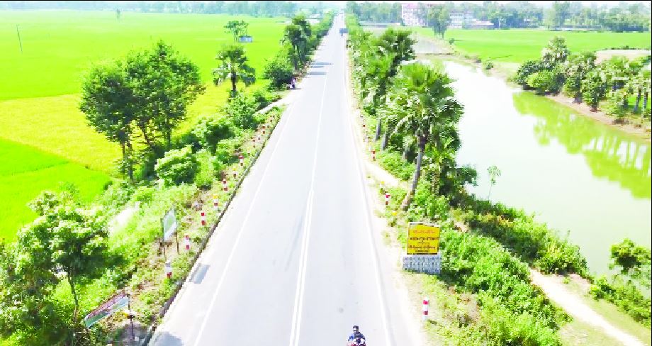 73 km Naogaon – Rajshahi road changes the socio-economic picture of Barind region