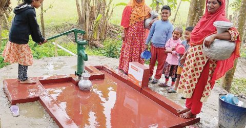 Global One Bangladesh bringing potable water to remote Char residents