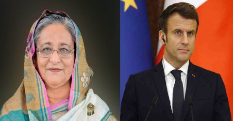 PM greets French President Macron on re-election