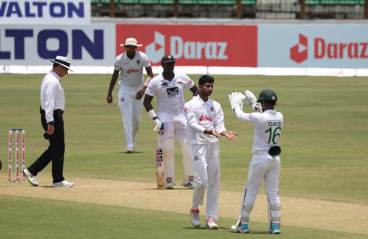 Nayeem leads Bangladesh fightback against Sri Lanka