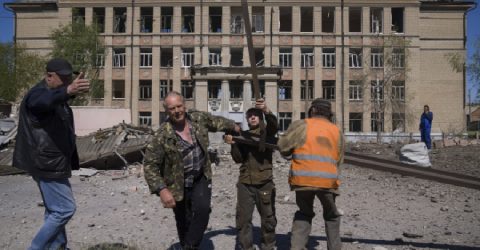 Dozens feared dead as Russian shell hits Ukrainian school