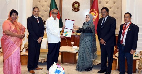 President asks NHRC to play strong role in protecting human rights