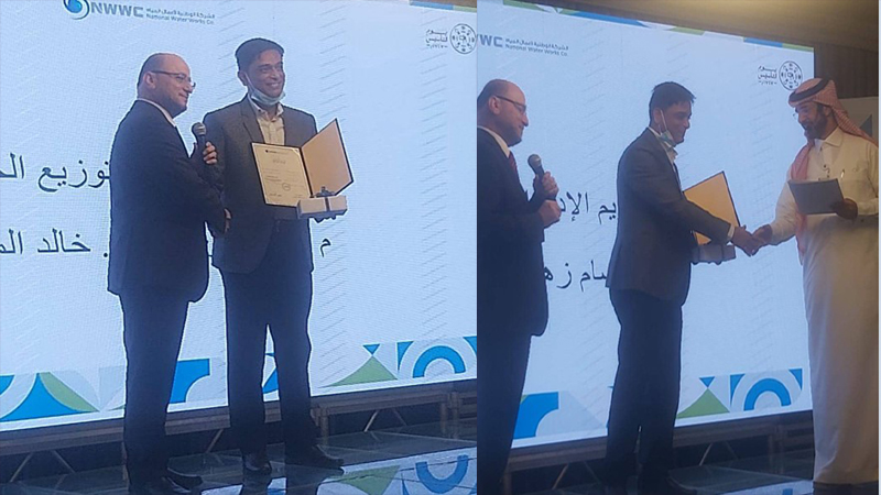 Bagladeshi Financial Professional received Best Employee Award in Saudi Arabia