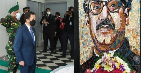 Brunei Sultan pays tributes to Bangabandhu