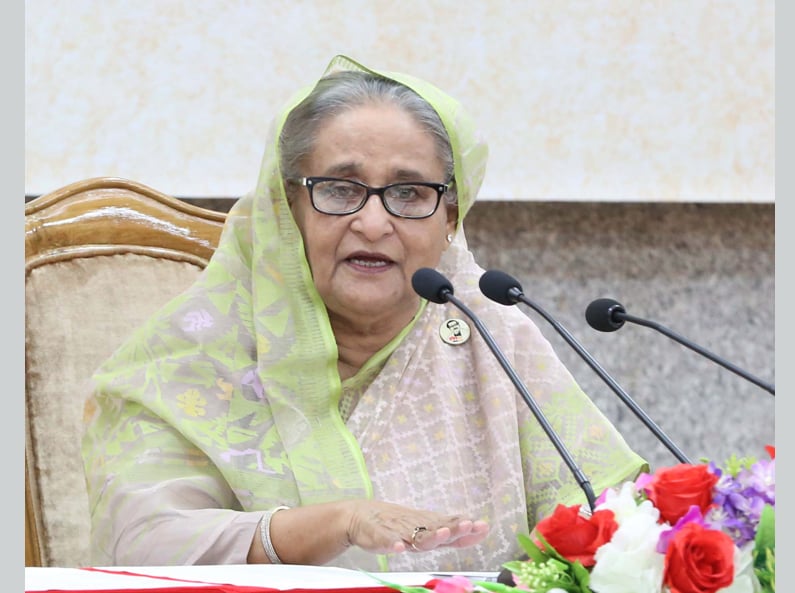 PM wants Bangladesh to advance further maintaining dignity