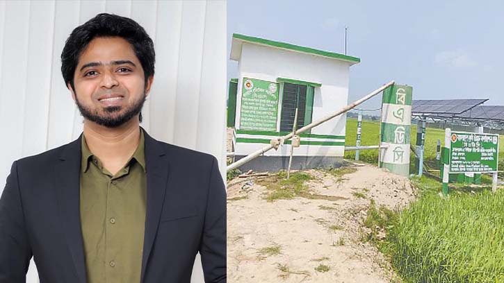 Obidur Rahman helps farmers with IoT in irrigation