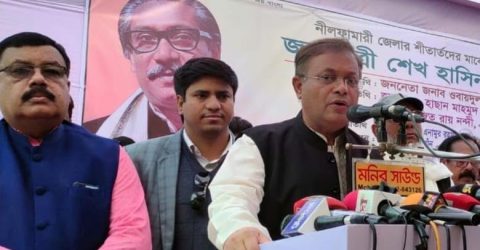 BNP goes into hibernation during disasters: Hasan