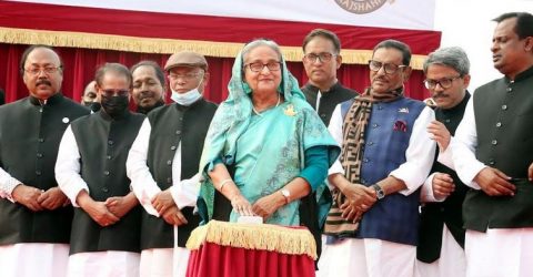 PM opens 26 development schemes in Rajshahi