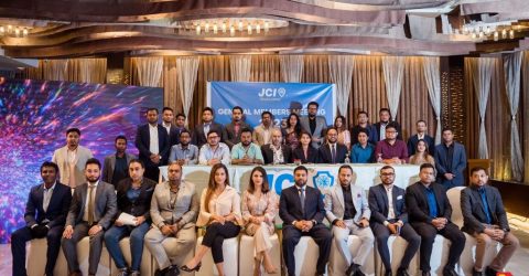 “JCI Dhaka Astral hold their Chain Handover Ceremony and Extraordinary General Assembly of 2023”