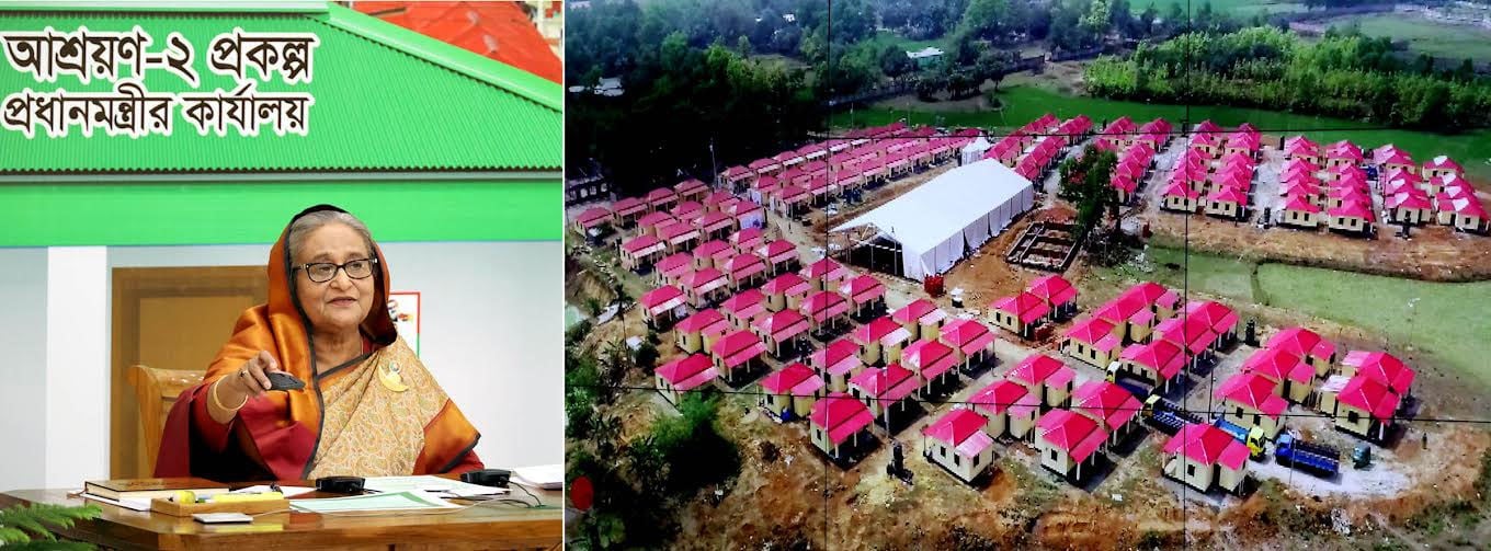 PM hands over 39365 more houses to homeless people