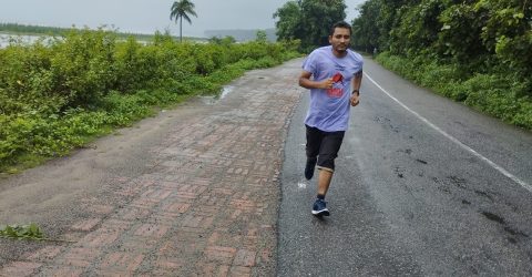 Aziz’s sixth solo marathon in memory of Everest conqueror Sajal Khaled
