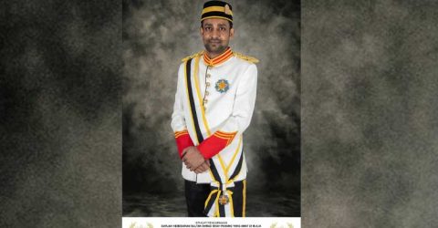 Md. Alamgir Hossain got the title of “Dato” of the Sultan of Malaysia