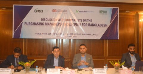 MCCI Hosts FGD with Journalists on the Purchasing Managers’ Index for Bangladesh