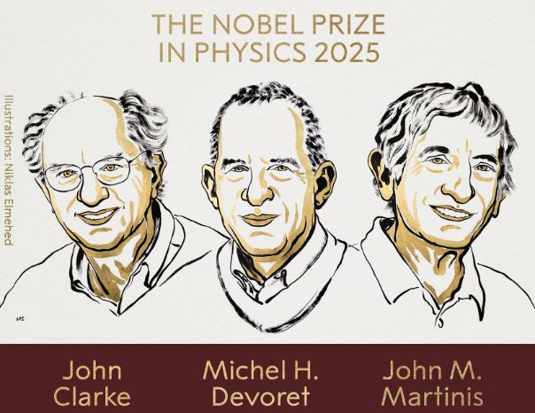 Trio wins physics Nobel for quantum mechanical tunnelling - The